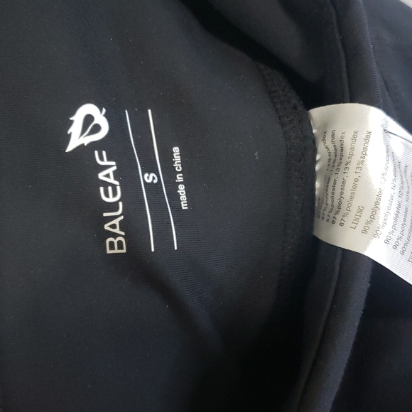 Baleaf Women's leggings, black, size S Fleece Lined,High Waisted,5 Pockets - Picture 14 of 17